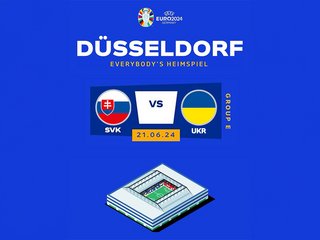 UEFA EURO 2024 Vorrunde, SVK - UKR, Gruppe E